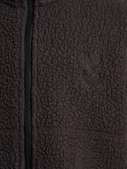 HUMMEL Martini Fleece Zip Vest Kind (chocolate torte)