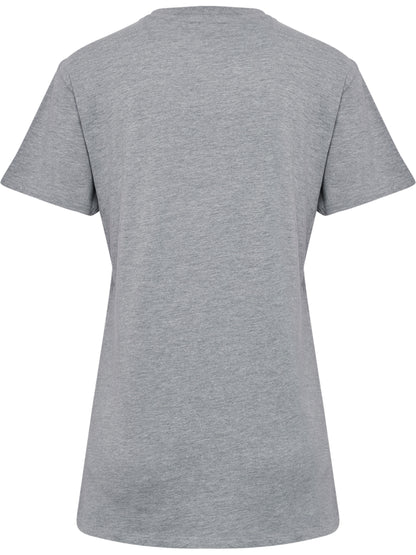 HUMMEL Go 2.0 Logo T-Shirt S/S Damen (grey melange)