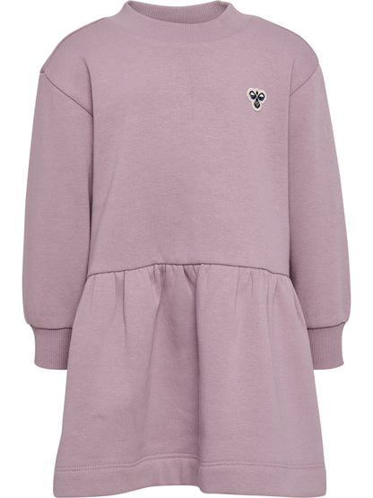 HUMMEL Mini Loose Dress Bee Kind (sea fog)