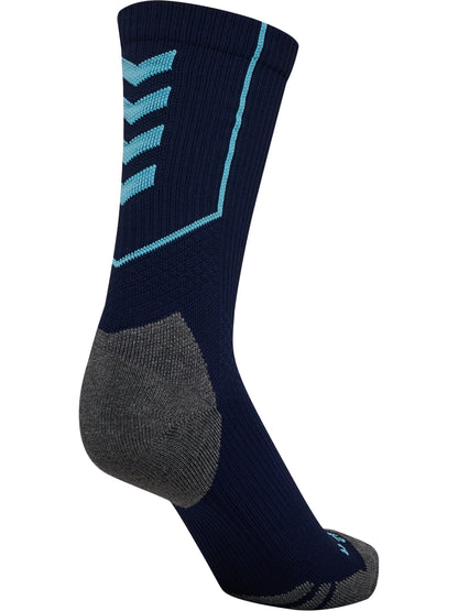 HUMMEL Pro Training Socks Low Neon (marine/blue fish)