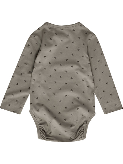 HUMMEL Mini Bee AOP Body L/S Kind (vintage khaki)