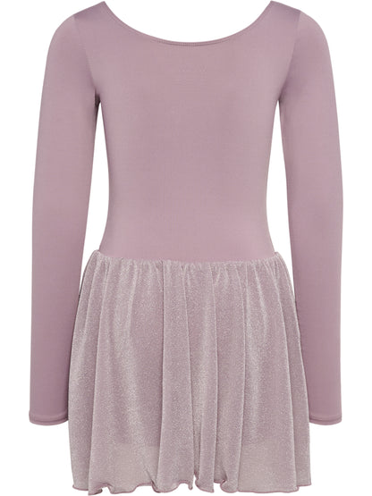 HUMMEL Glitter Tights Gymsuit L/S Kind (sea fog)