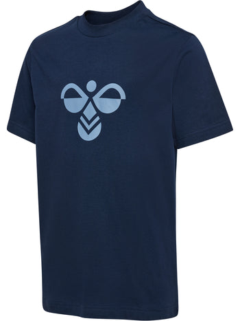 HUMMEL Reg Tukas T-Shirt S/S Kind (dress blues/flint stone)