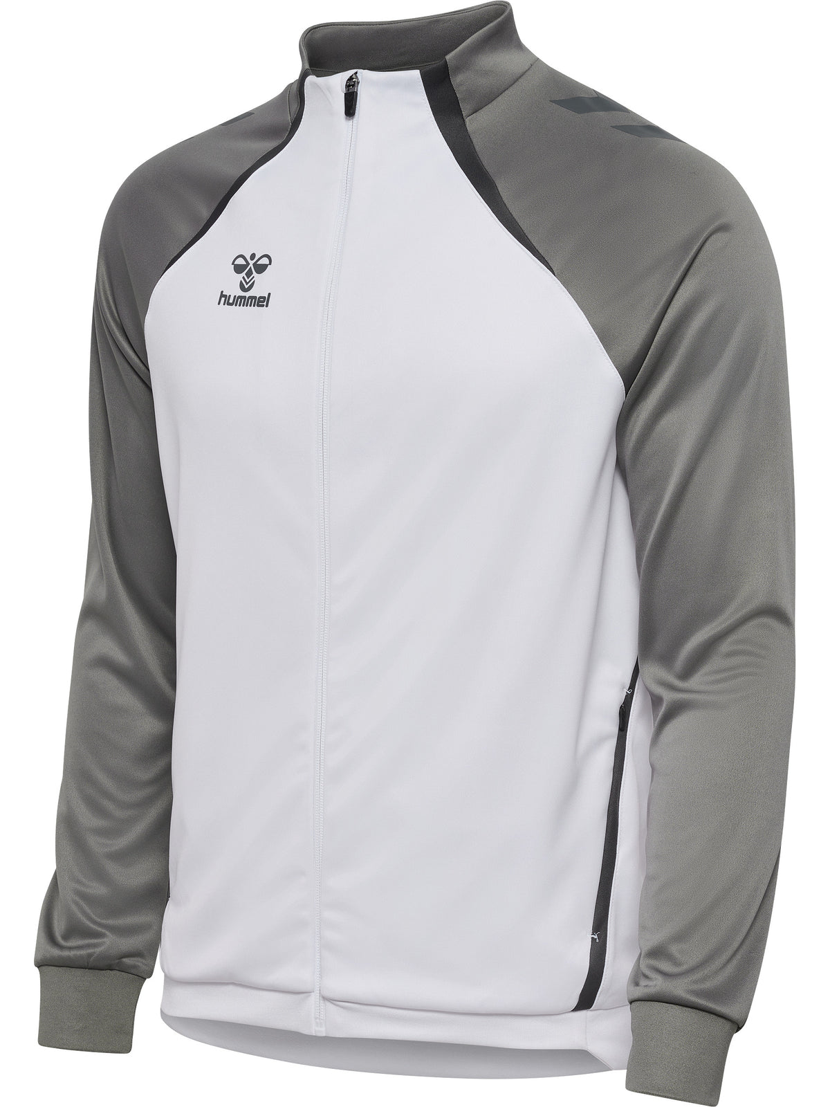 HUMMEL Lead 2.0 Track Zip Jacket (white/steel gray)