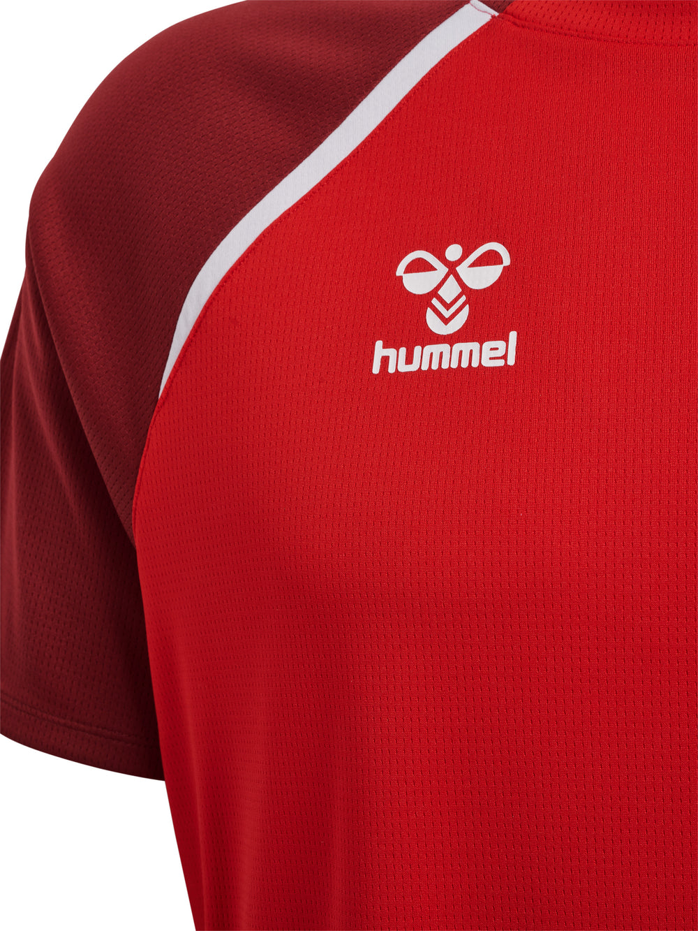 HUMMEL Lead 2.0 Jersey S/S (true red/maroon)
