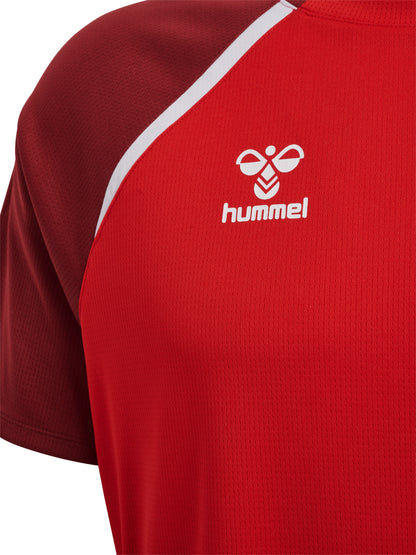 HUMMEL Lead 2.0 Jersey S/S (true red/maroon)
