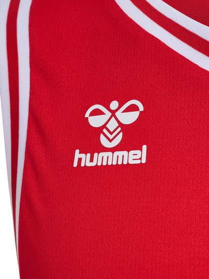 HUMMEL Basket Jersey S/l (true red/white)