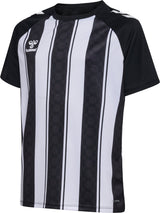 HUMMEL Match Striped Jersey S/S Kind (black/white)