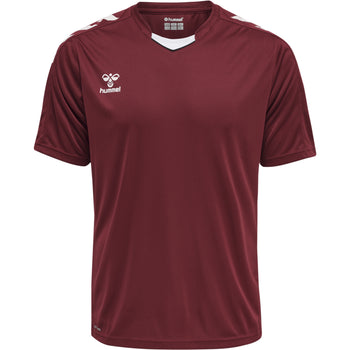 HUMMEL Core Xk Poly Jersey S/S Herren Rot