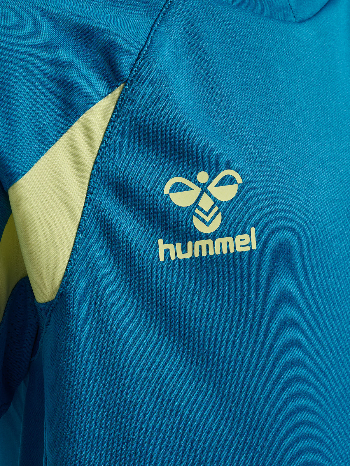 HUMMEL Core 2.0 Jersey S/S Kind (celestial/pale lime yellow)