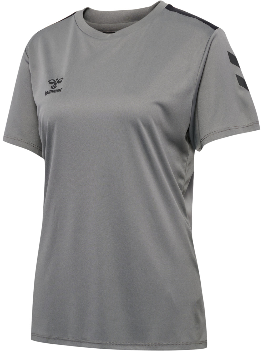 HUMMEL Essential 2.0 Jersey S/S Damen (steel gray/black)