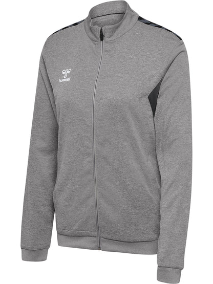 HUMMEL Authentic PL Zip Jacket Damen (grey melange)