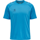 HUMMEL Core Xk Core Poly T-Shirt S/S Unisex Blau