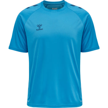 HUMMEL Core Xk Core Poly T-Shirt S/S Unisex Blau