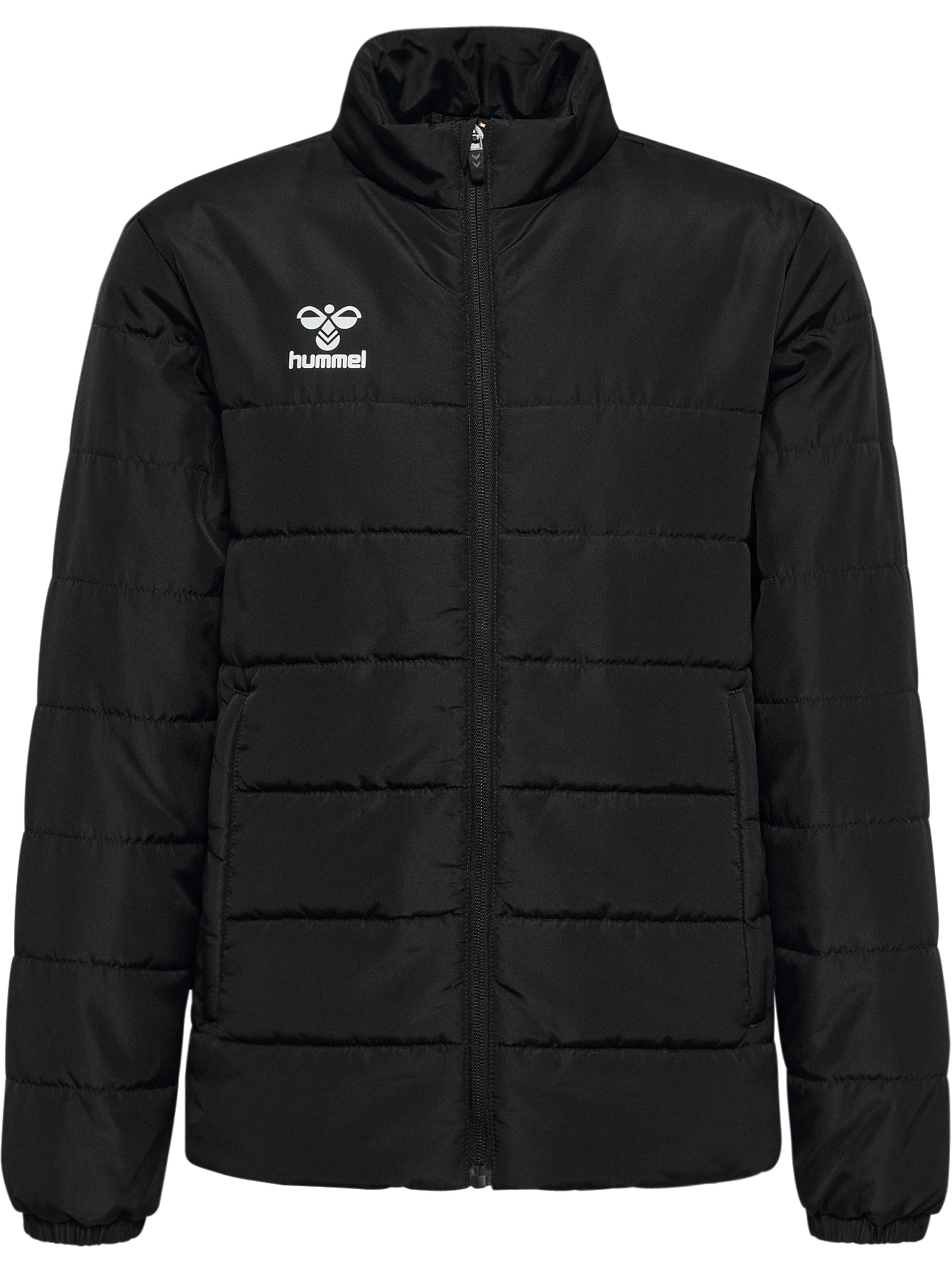 HUMMEL Essential Short Bench Jkt Unisex Kind Schwarz