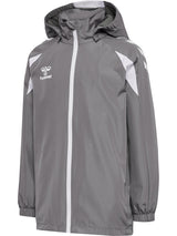 HUMMEL Core 2.0 All-Weather Jacket Kind (steel gray/white)