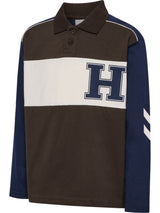 HUMMEL Robin Jersey Polo L/S Kind (turkish coffee)