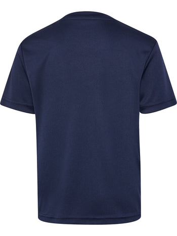 HUMMEL Logo Jersey S/S Kind (marine)