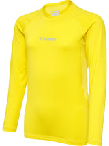 HUMMEL Bl Performance Tee L/S Kind (blazing yellow)