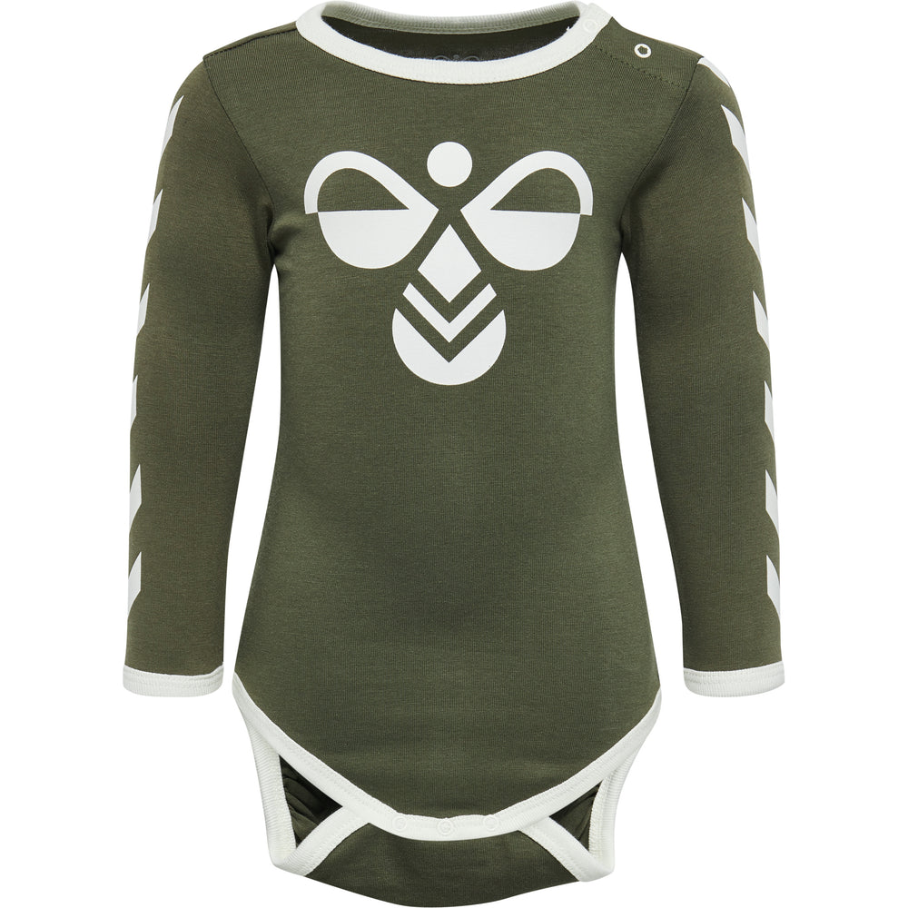 HUMMEL Flipper Ls Bodystocking Kind (olive night)