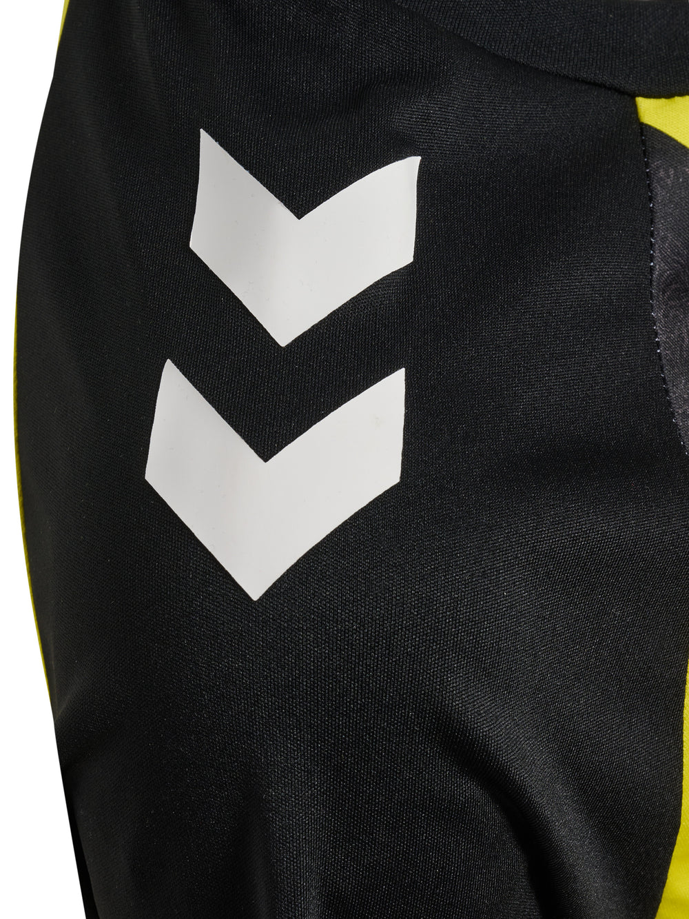 HUMMEL Match Striped Jersey S/S Kind (blazing yellow/black)