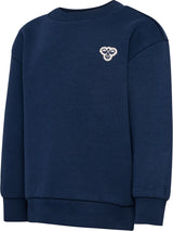 HUMMEL Mini Loose Crewneck Bee Kind (dress blues)