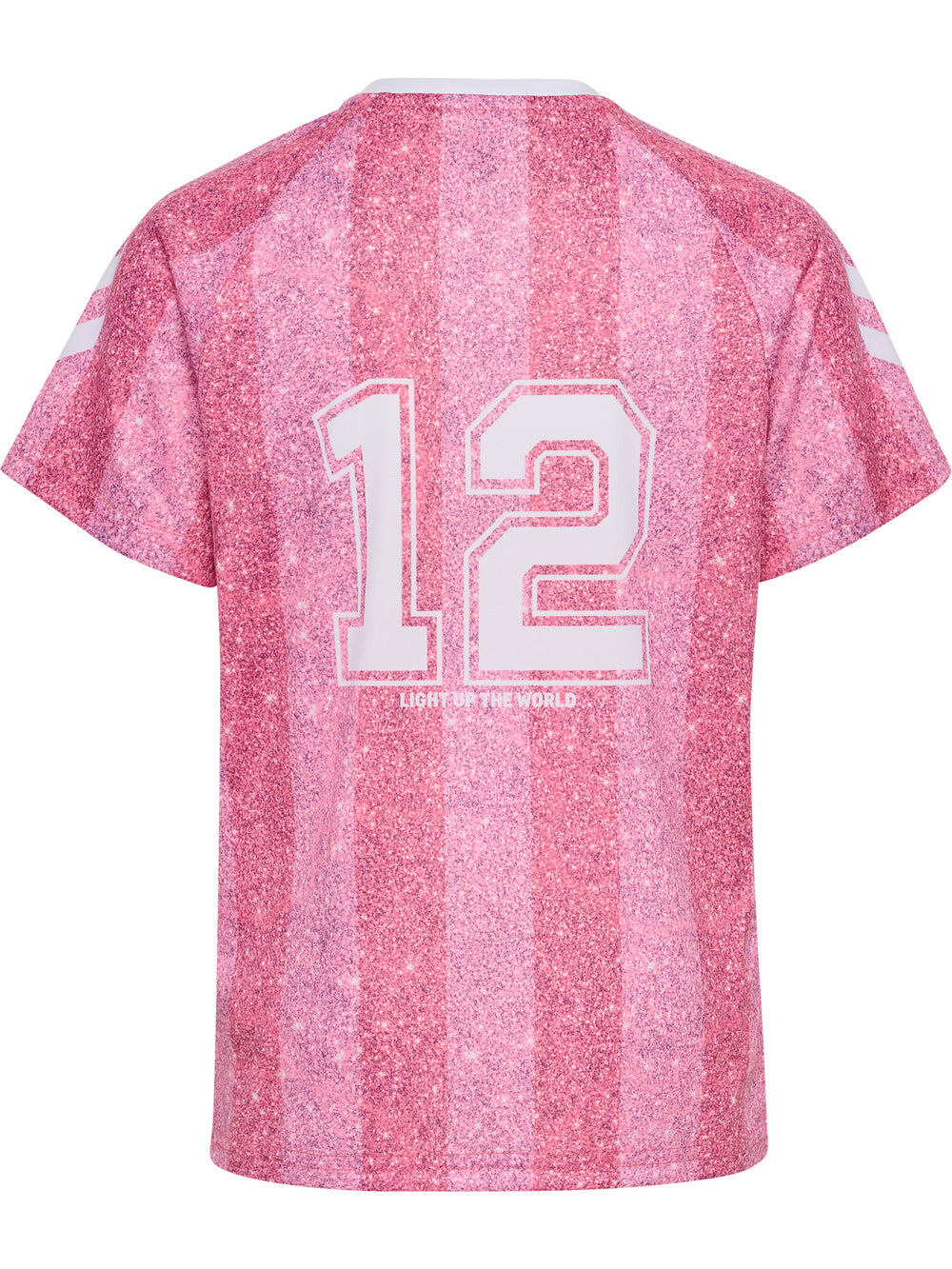 HUMMEL Shimmer T-Shirt S/S Kind (chateau rose/bright white)