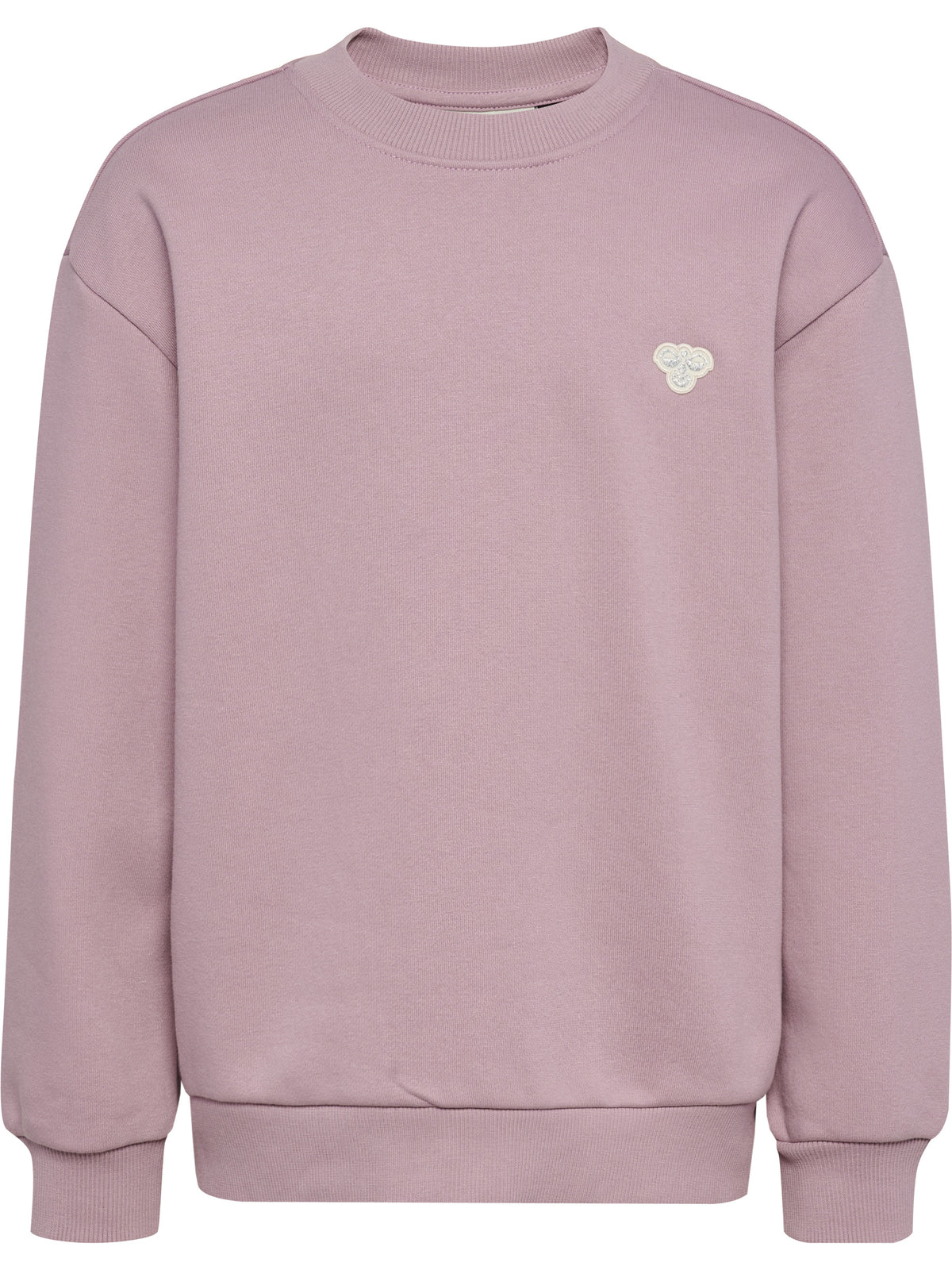 HUMMEL Loose Crewneck Bee Kind (sea fog)
