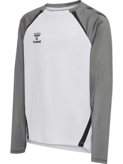 HUMMEL Lead 2.0 Crew Sweat Kind (white/steel gray)
