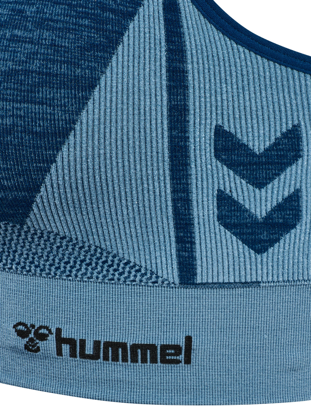 HUMMEL Clea Seamless Sports Top Damen (navy peony/faded denim)