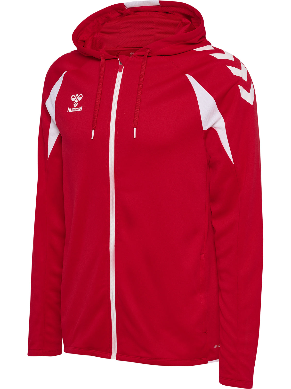 HUMMEL Core 2.0 Zip Hoodie (true red/white)