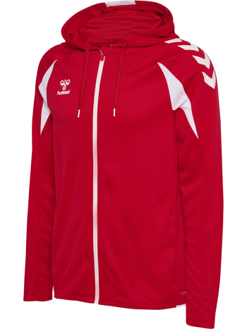 HUMMEL Core 2.0 Zip Hoodie (true red/white)
