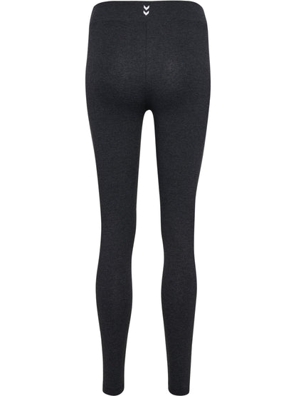 HUMMEL Pulse Logo Mw Tights Damen (black melange)