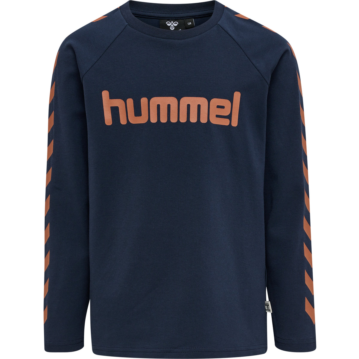 HUMMEL Boys T-Shirt L/S Kind (black iris/sierra)