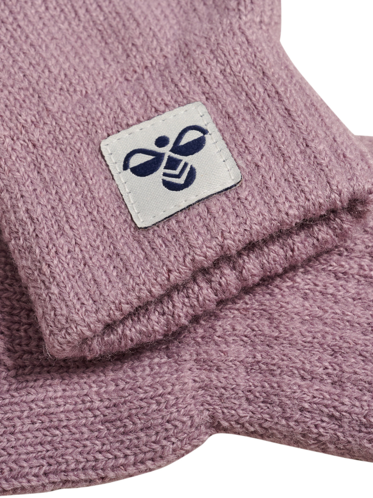 HUMMEL Knit Gloves 2-Pack Kind (sea fog)