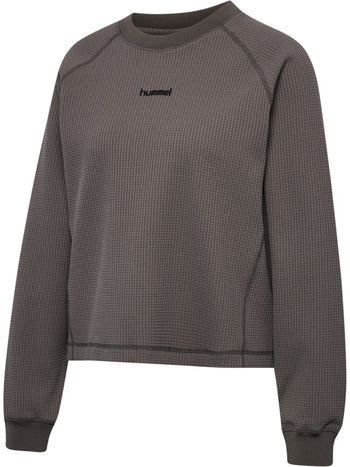 HUMMEL Soft Waffle T-Shirt L/S Damen (falcon)