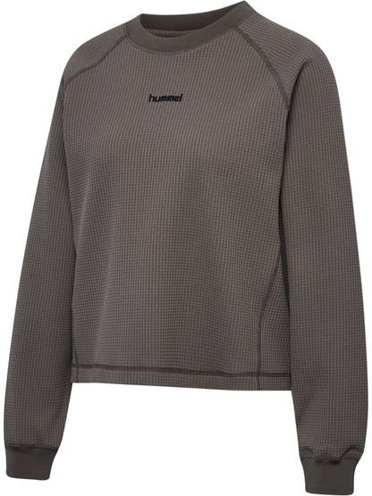 HUMMEL Soft Waffle T-Shirt L/S Damen (falcon)