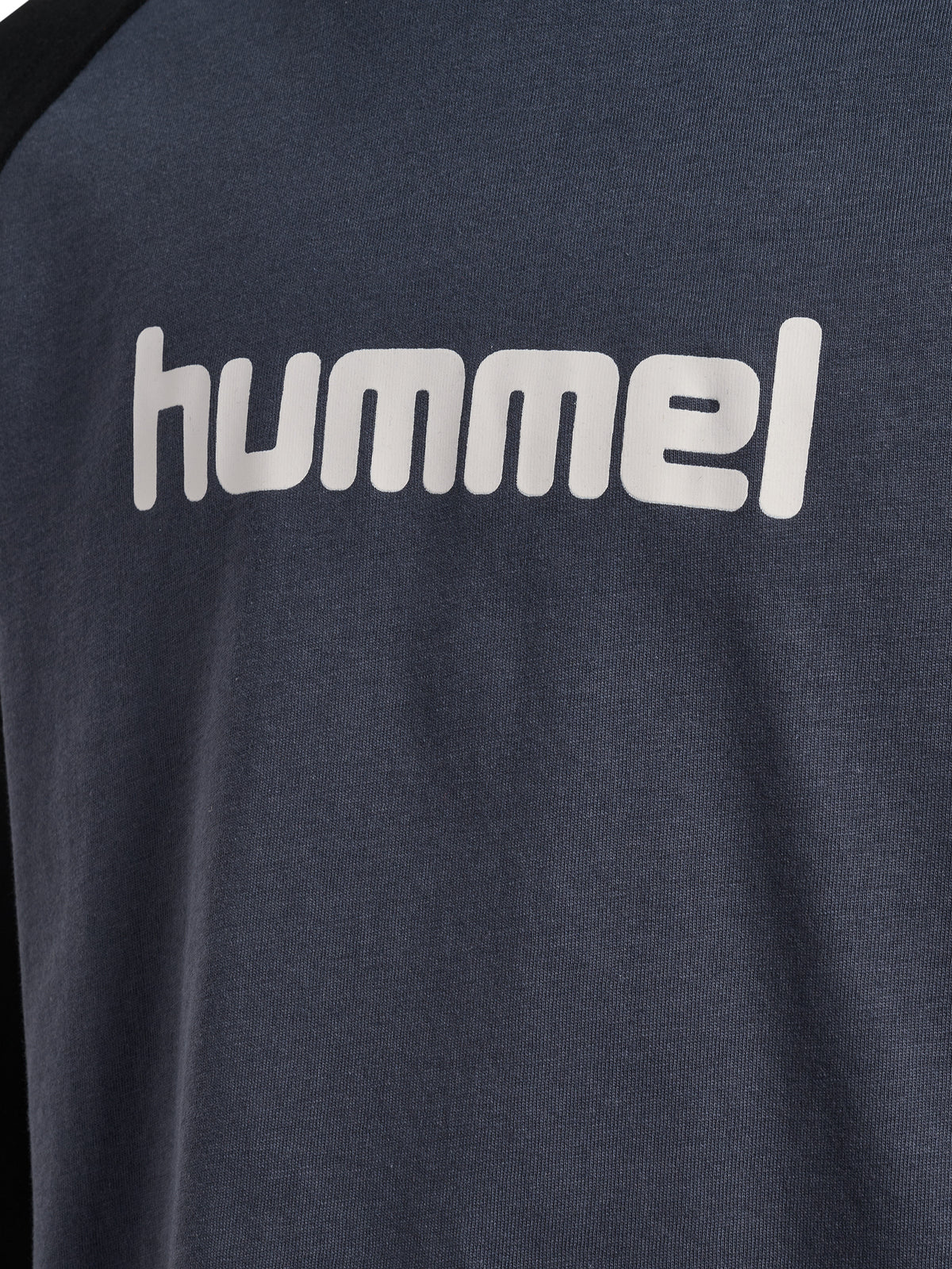 HUMMEL Logo T-Shirt L/S Kind (ombre blue)