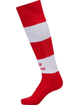 HUMMEL Essential Stripe Football Socks (true red/white)