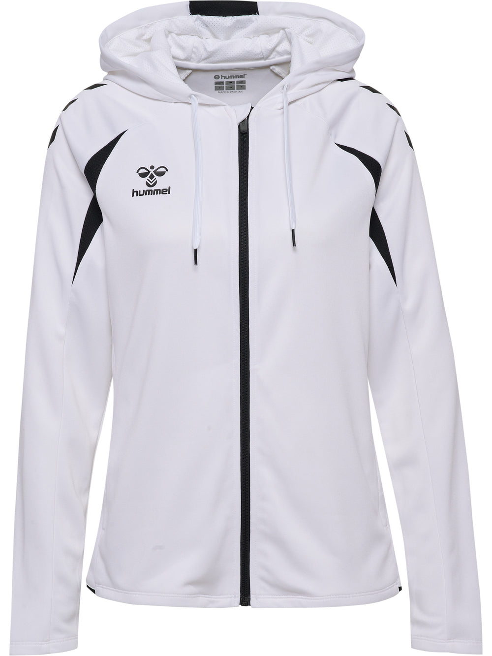 HUMMEL Core 2.0 Zip Hoodie Damen (white/black)