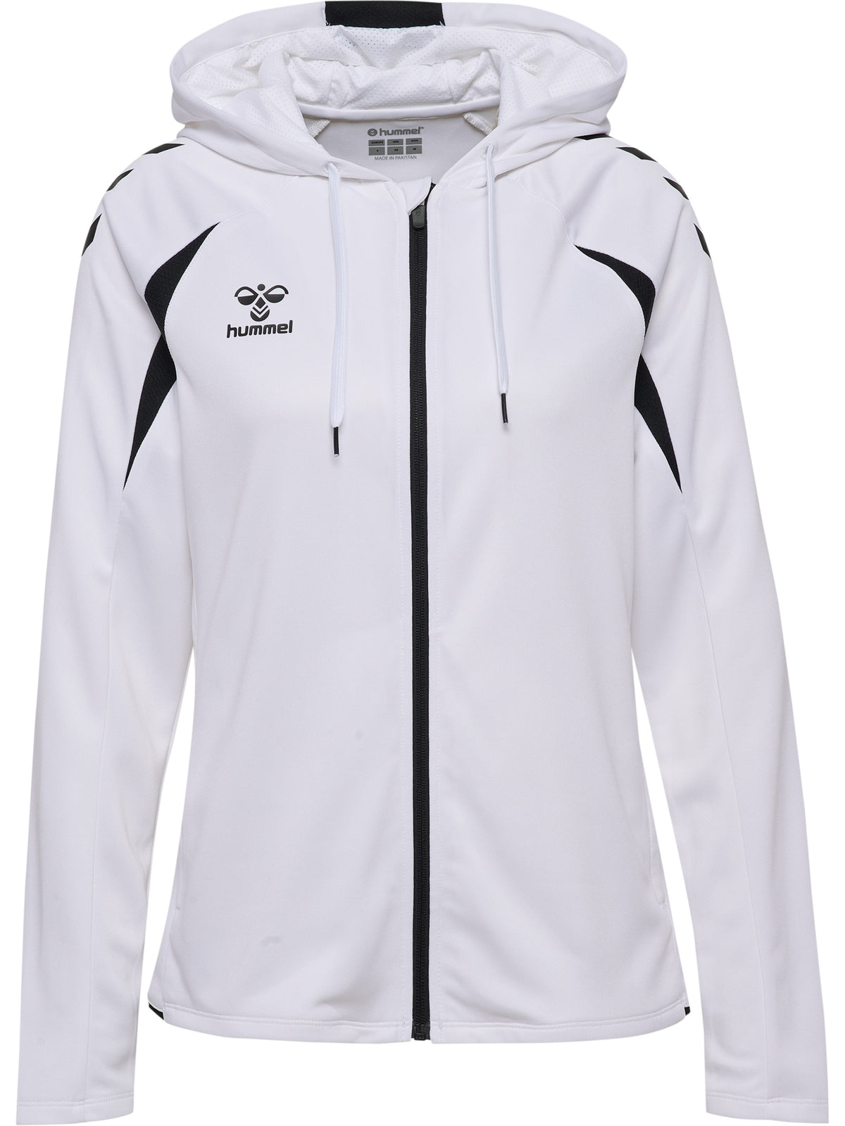 HUMMEL Core 2.0 Zip Hoodie Damen (white/black)