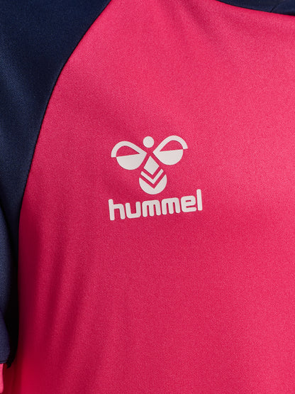 HUMMEL Match League Jersey S/S Kind (raspberry sorbet/marine)