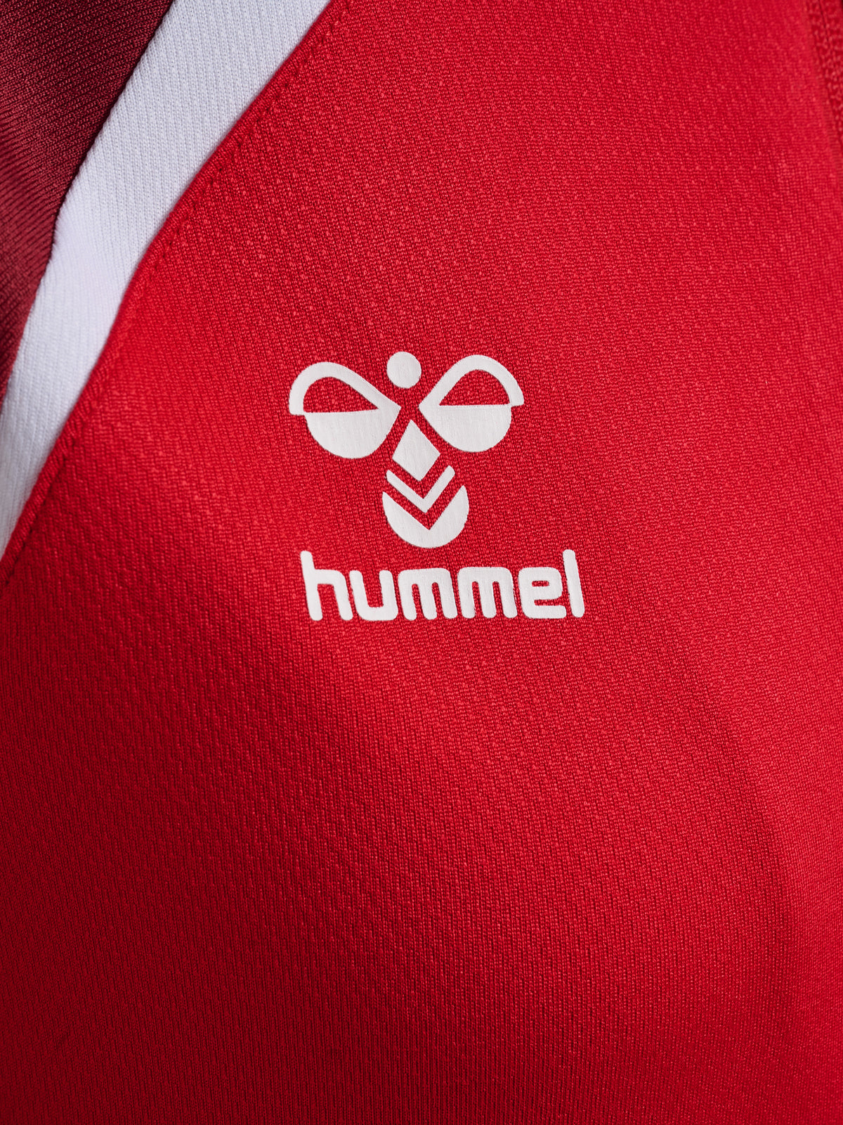 HUMMEL Lead 2.0 Zip Hoodie Damen (true red/maroon)