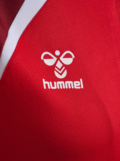 HUMMEL Lead 2.0 Zip Hoodie Damen (true red/maroon)
