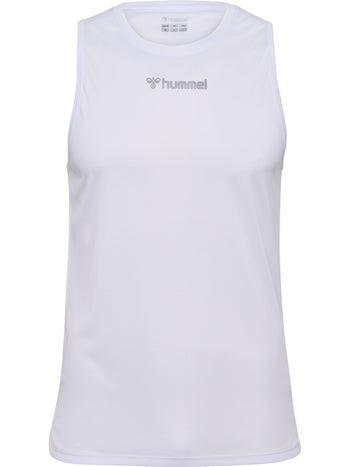 HUMMEL Run Singlet S/L Herren Weiß