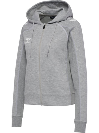 HUMMEL Move 2.0 Zip Hoodie Damen (grey melange)