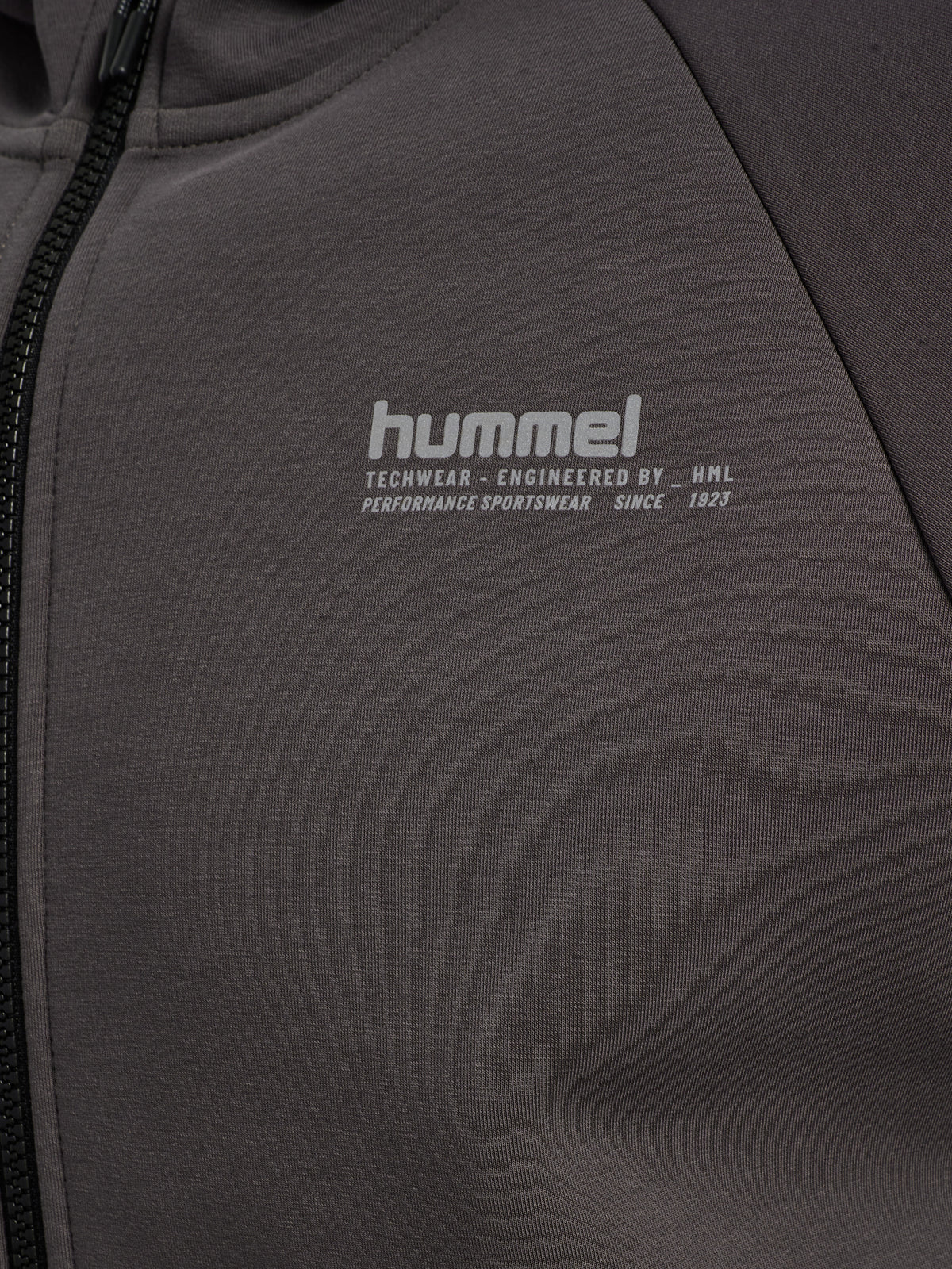 HUMMEL Tech Fleece Regular Zip Hoodie (shale)