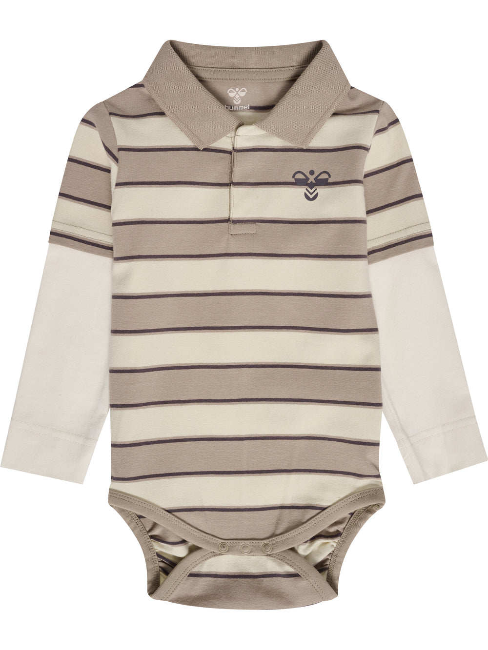 HUMMEL Tim Polo Body L/S Kind (cobblestone)
