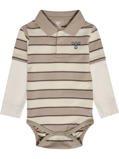 HUMMEL Tim Polo Body L/S Kind (cobblestone)