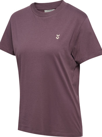 HUMMEL Pulse T-Shirt Damen (black plum)